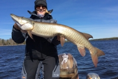 Rita 47Musky Waldron Pocket Calm Water Musky – Lake of the Woods
