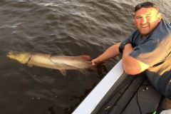 Basil Island Successful Musky Catch Release – Lake of the Woods