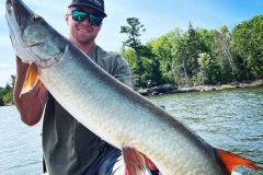 French Narrows Morning Musky Activity – Lake of the Woods