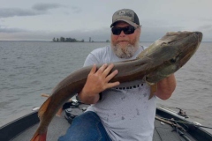 Fisherys Channel Musky Guided Trip Structure Location – Lake of the Woods