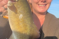 Little Raspberry Island Shoreline Smallmouth Bass In-Line Spinnerbaits – Lake of the Woods