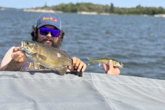 Three Pine Island Start Deeper Water Fall Jigging Smallmouth Bass – Lake of the Woods